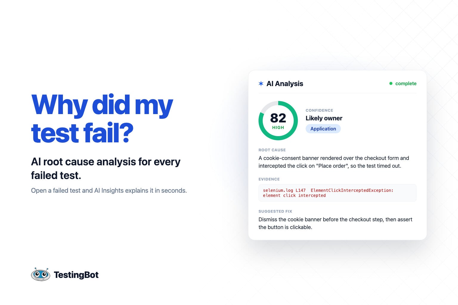 Announcing AI Test Insights
