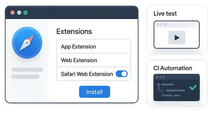 Safari Extension Testing